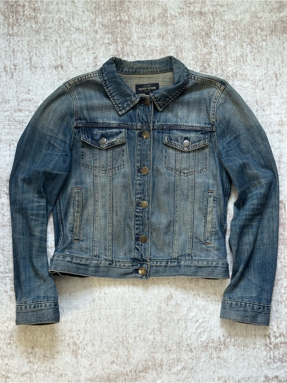 J.Crew Indigo Denim Jacket - EUC